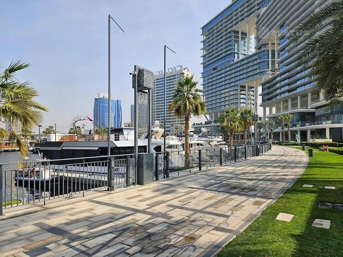 Apartamento 2Br-Bd-15Ns Burj Khalifa Canal Views Dubái