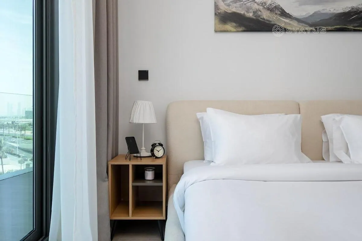 2Br-Bd-15Ns Burj Khalifa Canal Views Dubái Apartamento